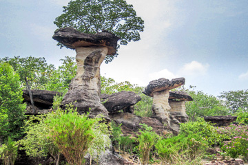 ao Chaliang at Pha Taem National Park